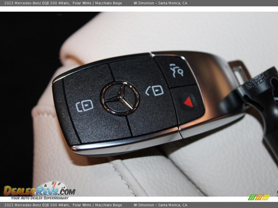 2023 Mercedes-Benz EQB 300 4Matic Polar White / Macchiato Beige Photo #36