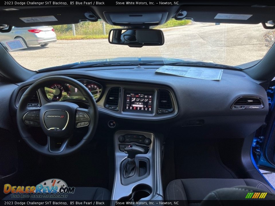 2023 Dodge Challenger SXT Blacktop B5 Blue Pearl / Black Photo #11