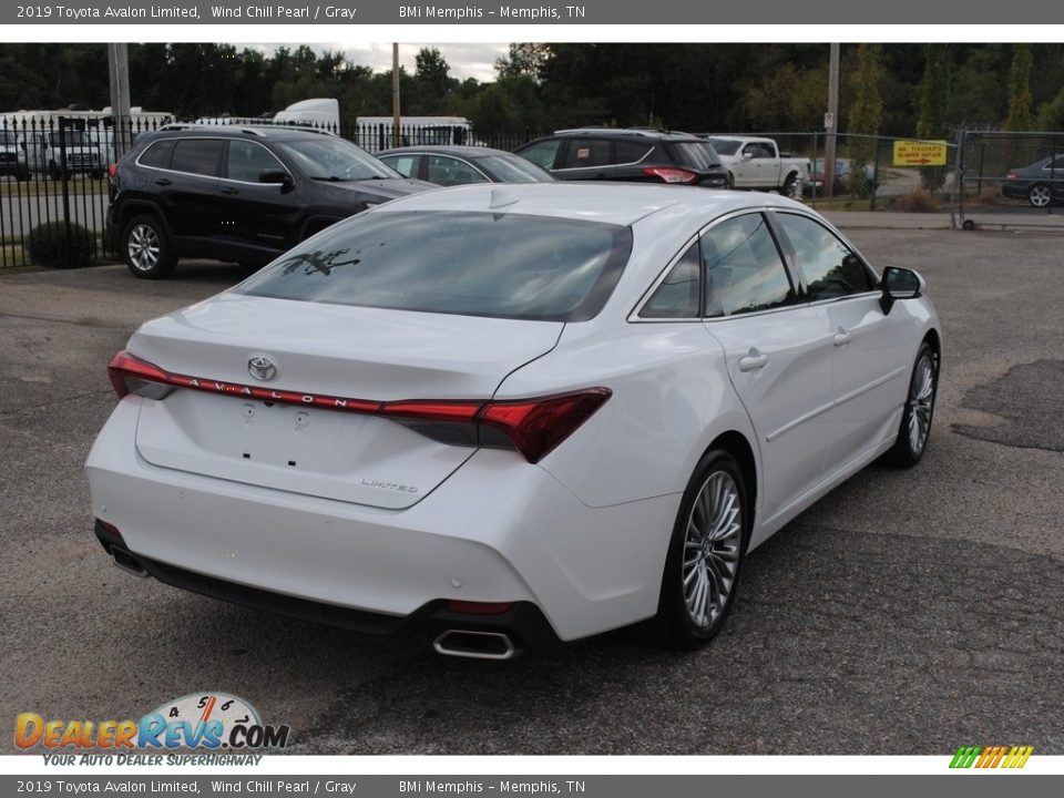 2019 Toyota Avalon Limited Wind Chill Pearl / Gray Photo #5