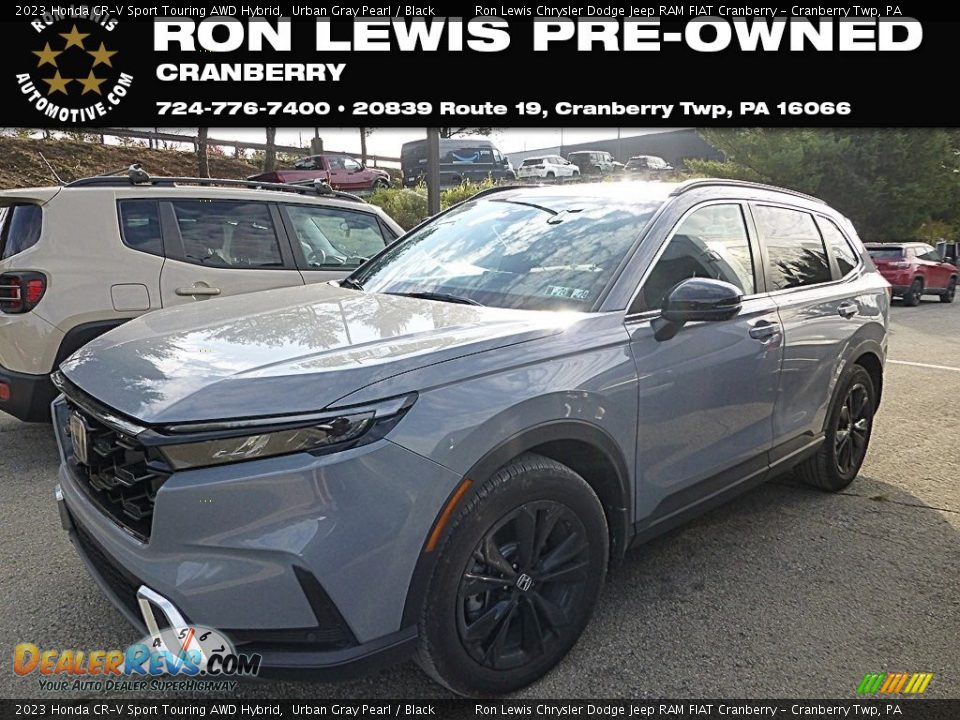 2023 Honda CR-V Sport Touring AWD Hybrid Urban Gray Pearl / Black Photo #1