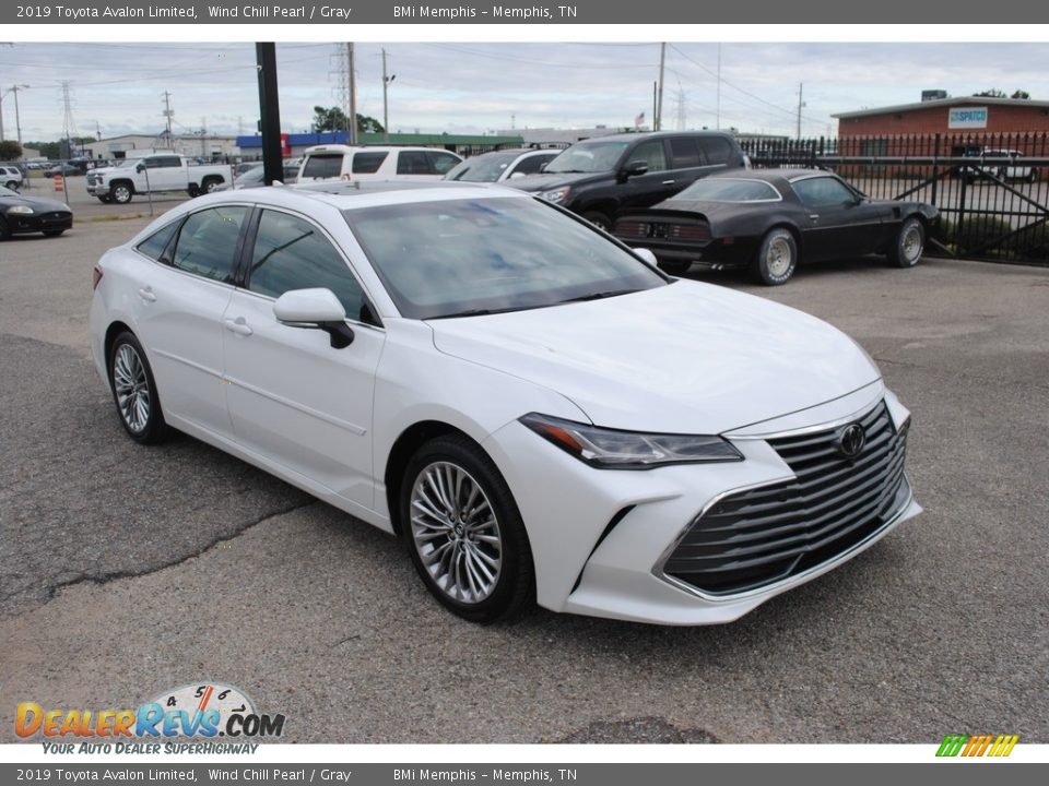 2019 Toyota Avalon Limited Wind Chill Pearl / Gray Photo #7