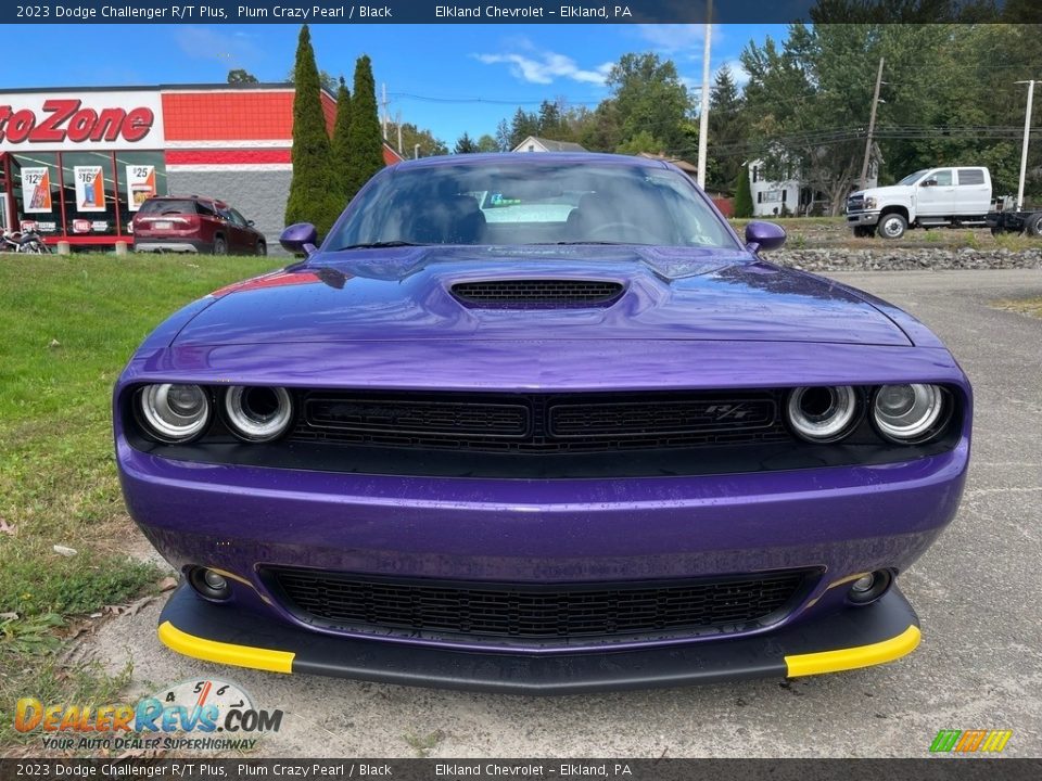 2023 Dodge Challenger R/T Plus Plum Crazy Pearl / Black Photo #1