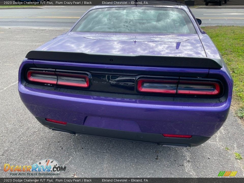 2023 Dodge Challenger R/T Plus Plum Crazy Pearl / Black Photo #9