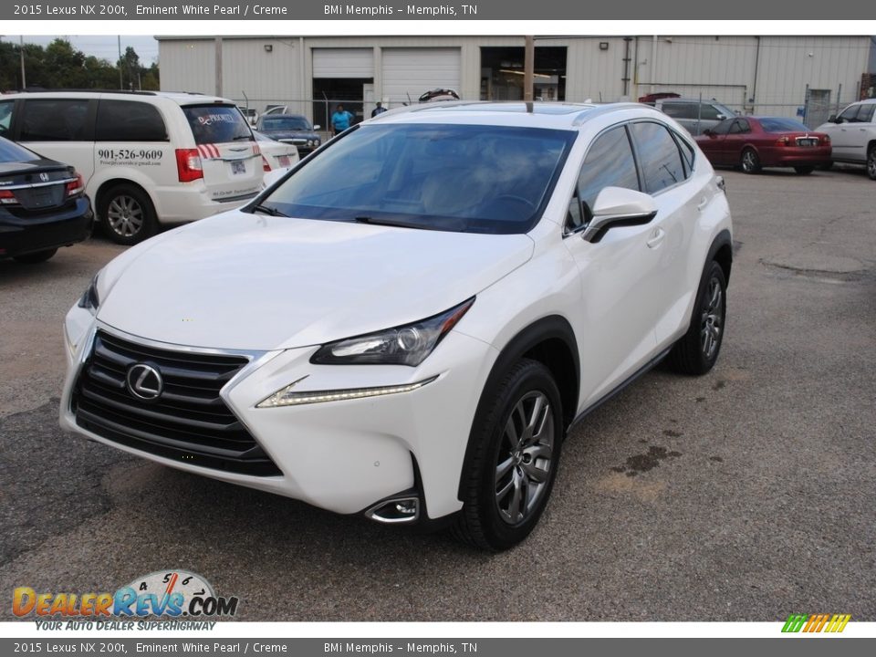 2015 Lexus NX 200t Eminent White Pearl / Creme Photo #1