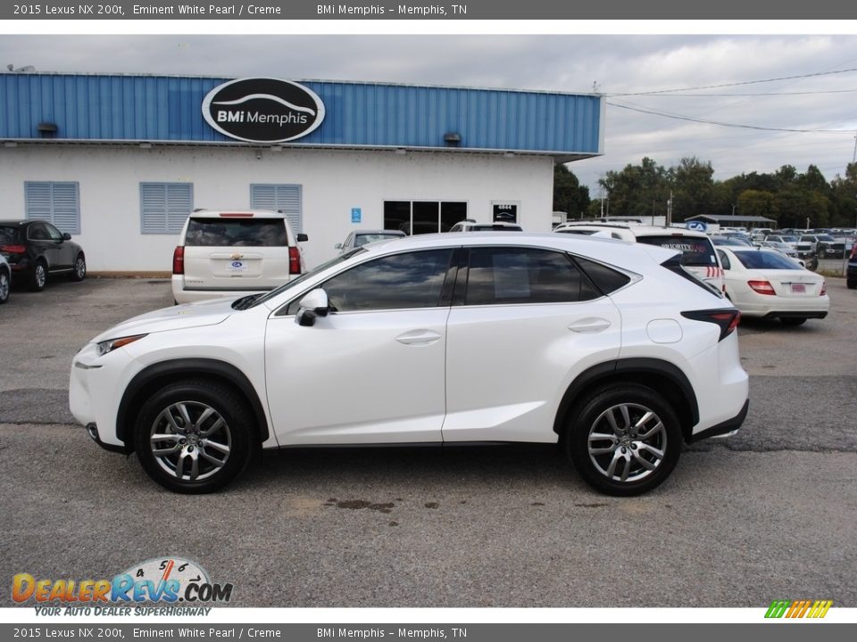 2015 Lexus NX 200t Eminent White Pearl / Creme Photo #2