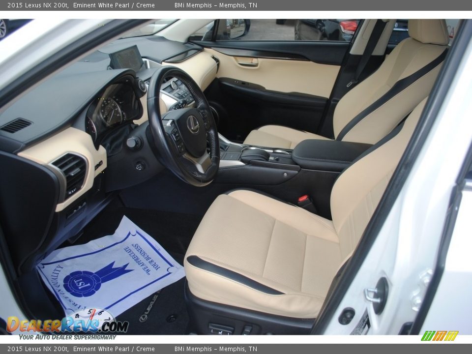 Front Seat of 2015 Lexus NX 200t Photo #11