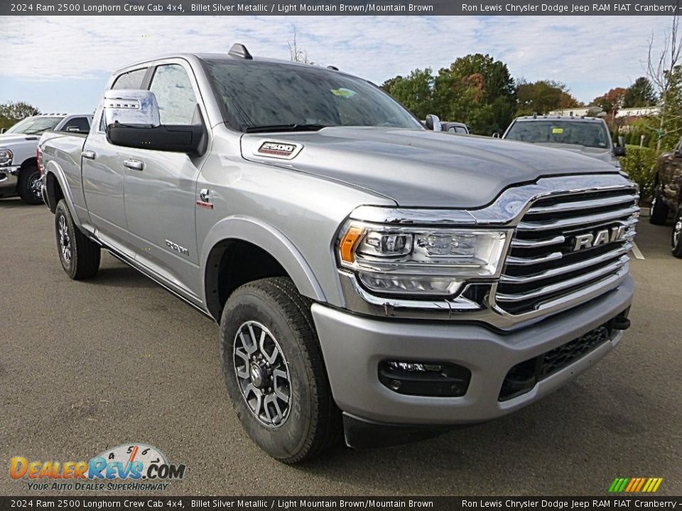 Front 3/4 View of 2024 Ram 2500 Longhorn Crew Cab 4x4 Photo #7