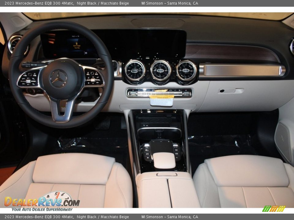 2023 Mercedes-Benz EQB 300 4Matic Night Black / Macchiato Beige Photo #11