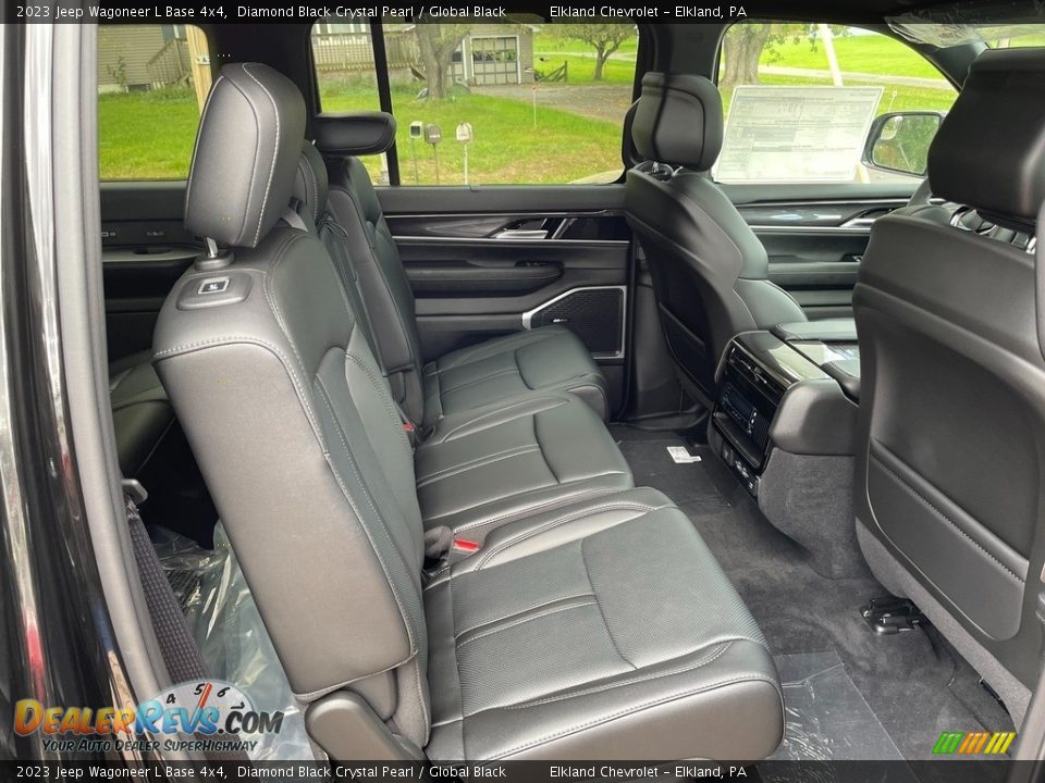 Rear Seat of 2023 Jeep Wagoneer L Base 4x4 Photo #7