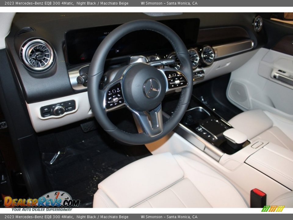2023 Mercedes-Benz EQB 300 4Matic Night Black / Macchiato Beige Photo #15