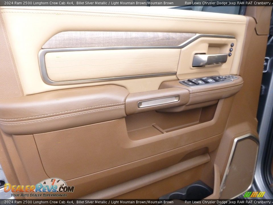 Door Panel of 2024 Ram 2500 Longhorn Crew Cab 4x4 Photo #15