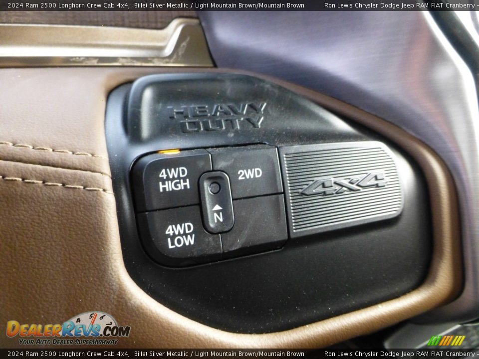 Controls of 2024 Ram 2500 Longhorn Crew Cab 4x4 Photo #16