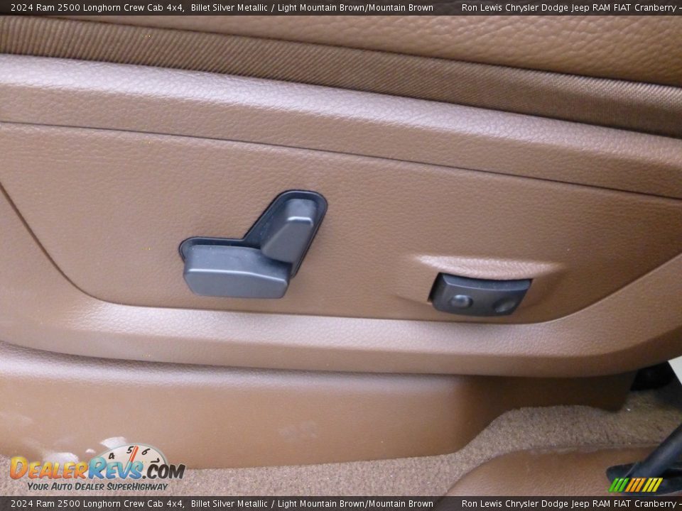 Front Seat of 2024 Ram 2500 Longhorn Crew Cab 4x4 Photo #18