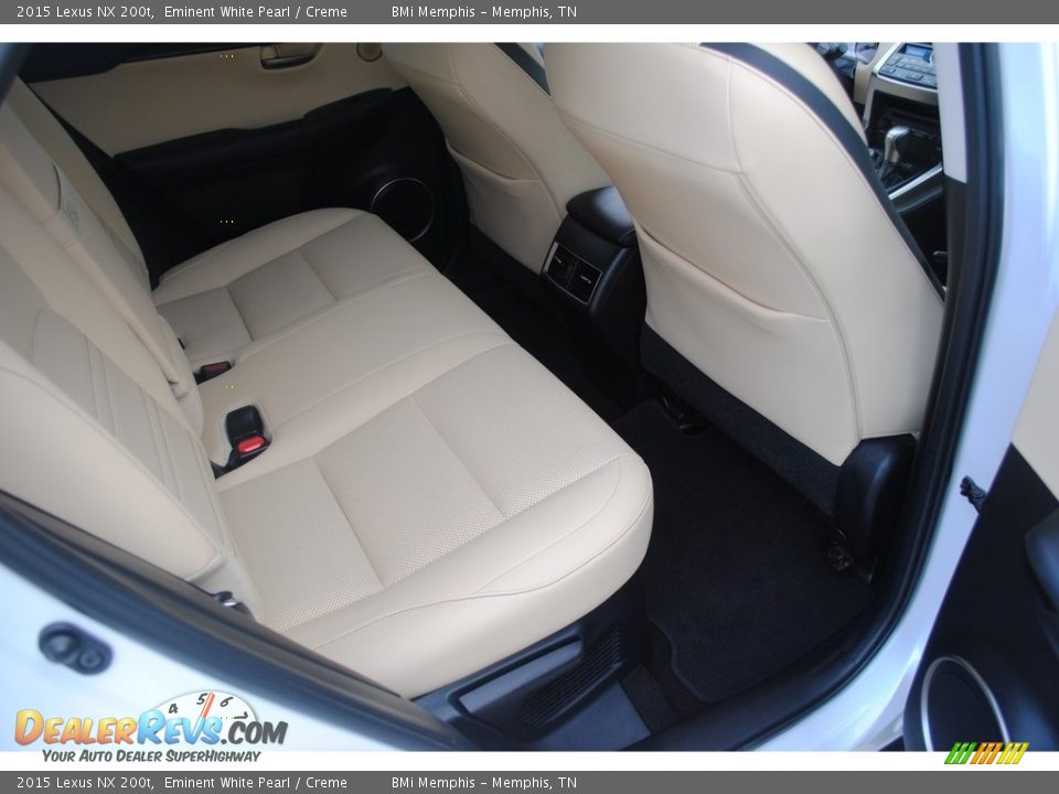 Rear Seat of 2015 Lexus NX 200t Photo #24