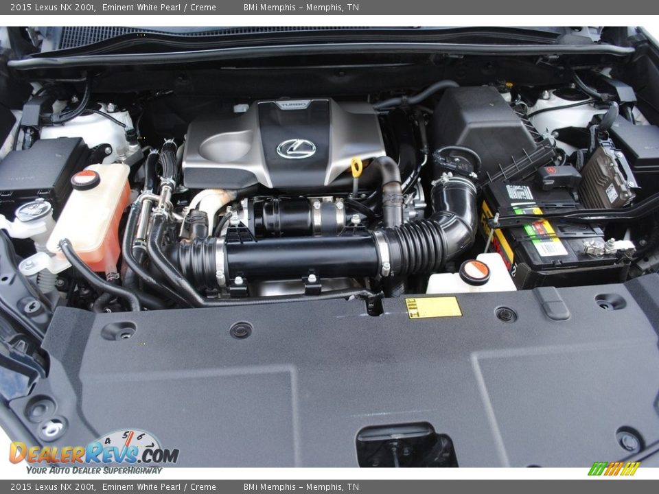 2015 Lexus NX 200t 2.0 Liter Turbocharged DOHC 16-Valve VVT-iW 4 Cylinder Engine Photo #28