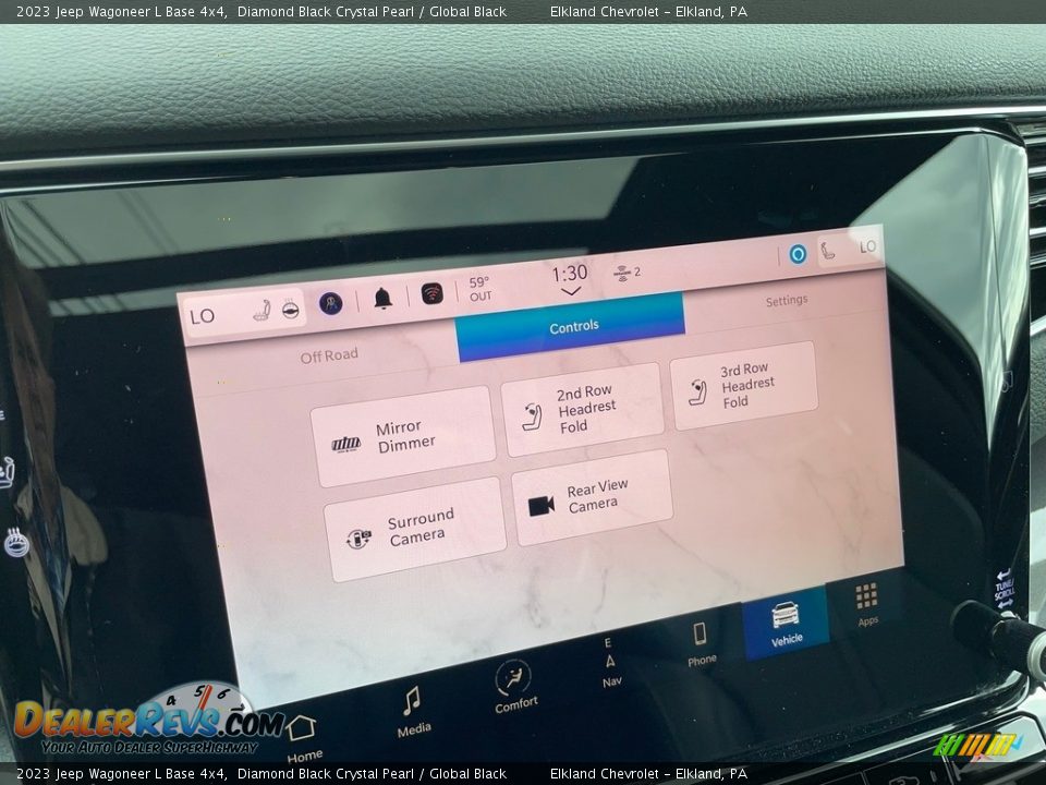 Controls of 2023 Jeep Wagoneer L Base 4x4 Photo #18