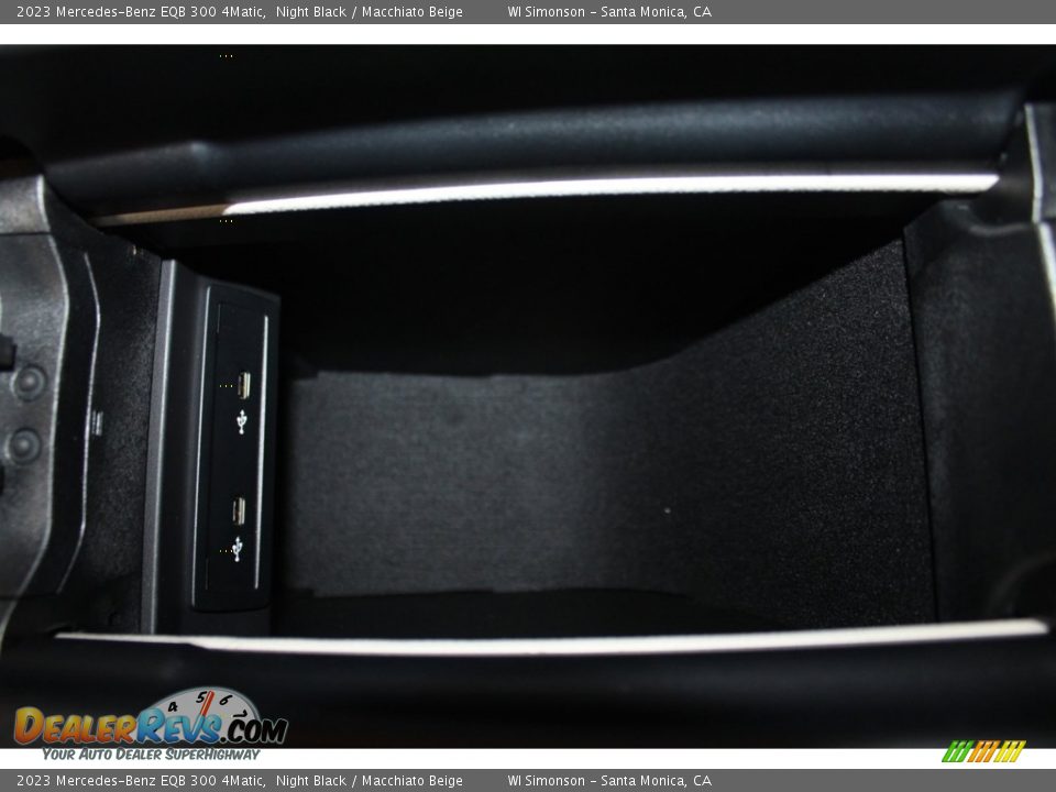 2023 Mercedes-Benz EQB 300 4Matic Night Black / Macchiato Beige Photo #29
