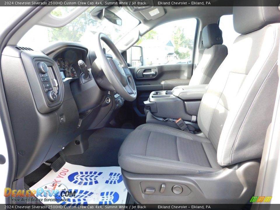 Front Seat of 2024 Chevrolet Silverado 2500HD Custom Crew Cab 4x4 Photo #18