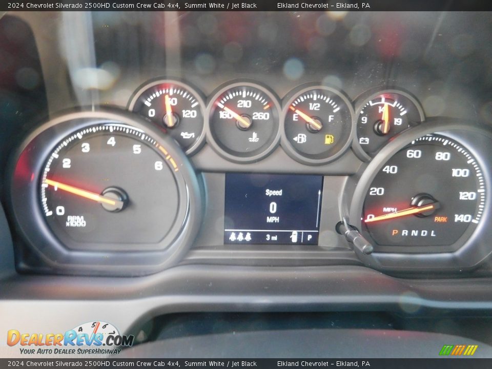 2024 Chevrolet Silverado 2500HD Custom Crew Cab 4x4 Gauges Photo #25