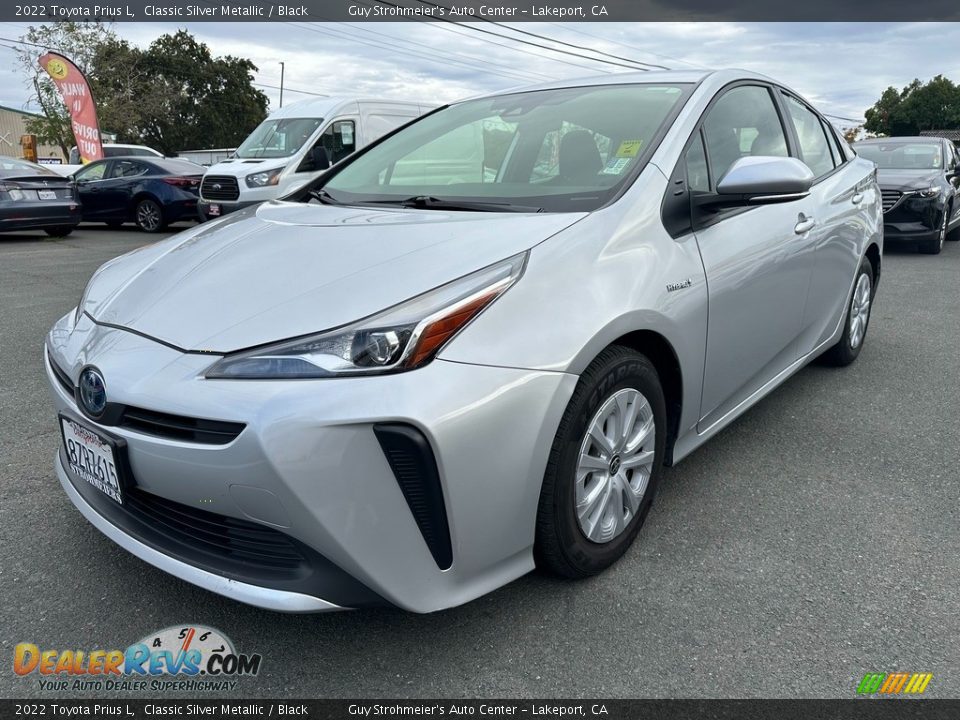 Classic Silver Metallic 2022 Toyota Prius L Photo #3