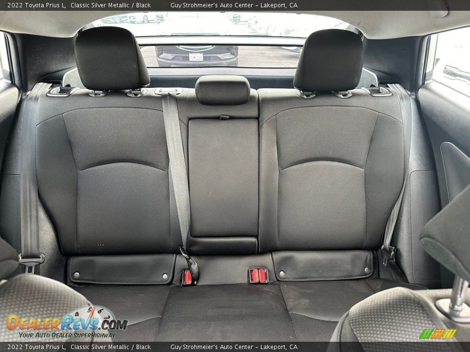 Rear Seat of 2022 Toyota Prius L Photo #15