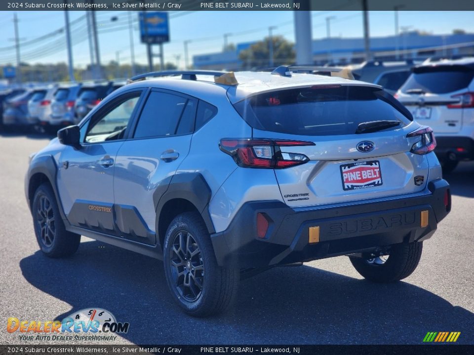 2024 Subaru Crosstrek Wilderness Ice Silver Metallic / Gray Photo #4