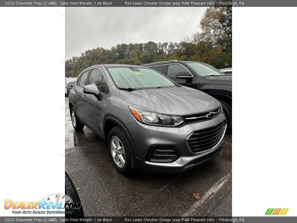 2020 Chevrolet Trax LS AWD Satin Steel Metallic / Jet Black Photo #1