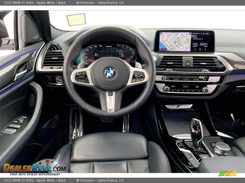 Dashboard of 2020 BMW X3 M40i Photo #4