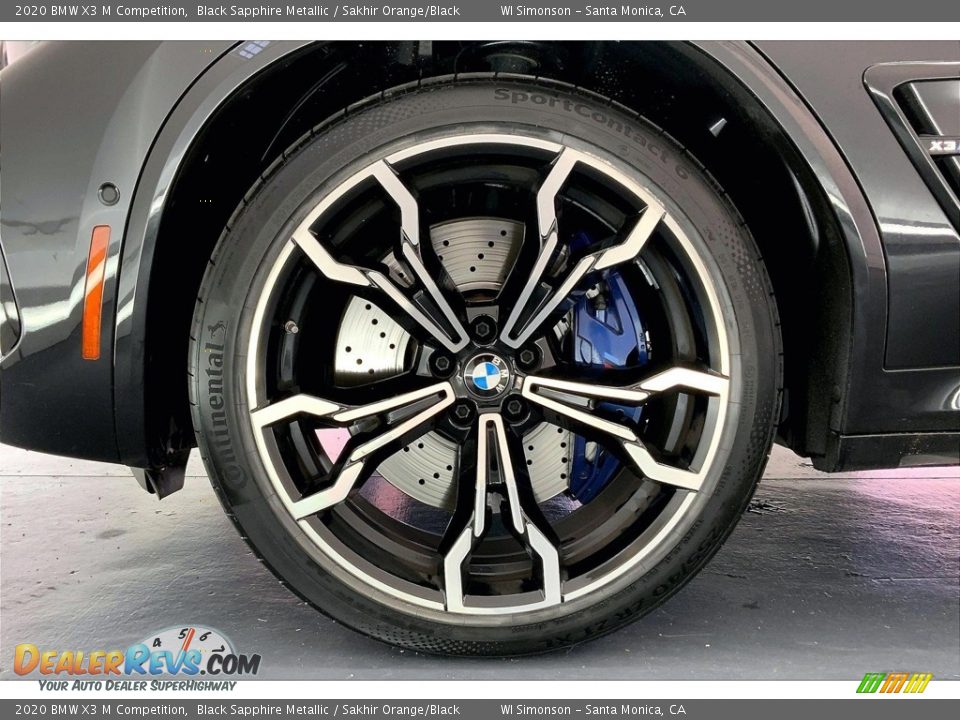 2020 BMW X3 M Competition Wheel Photo #8