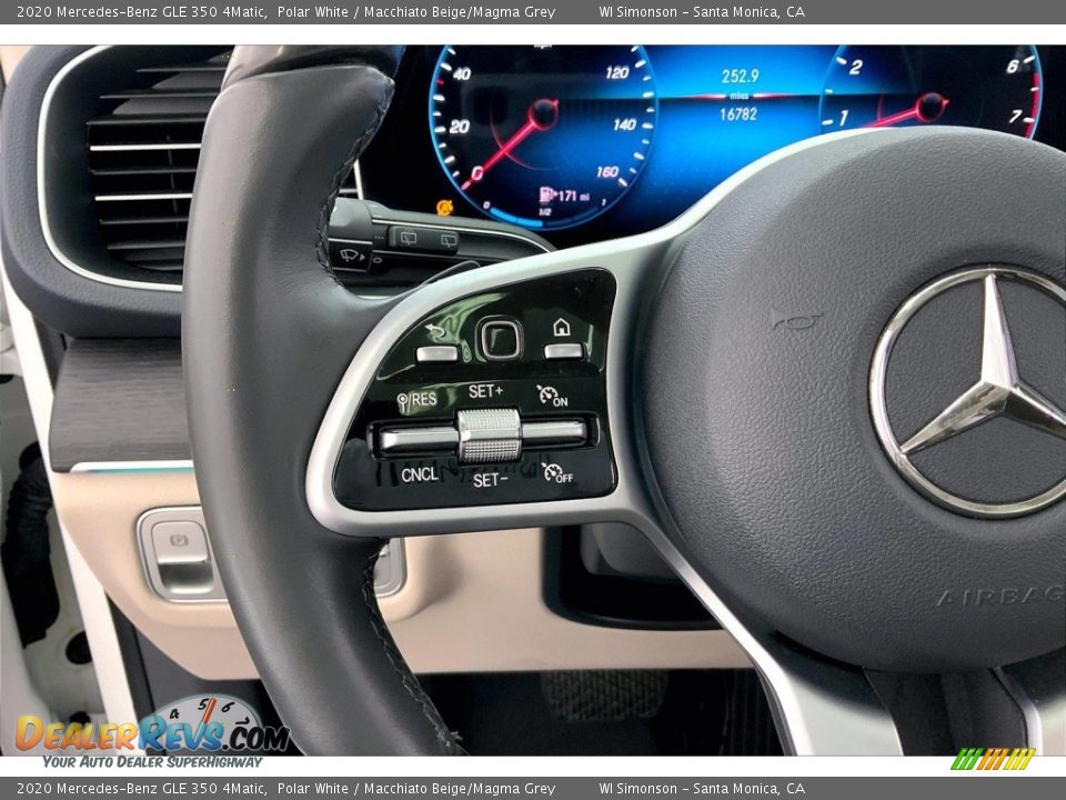 2020 Mercedes-Benz GLE 350 4Matic Steering Wheel Photo #21