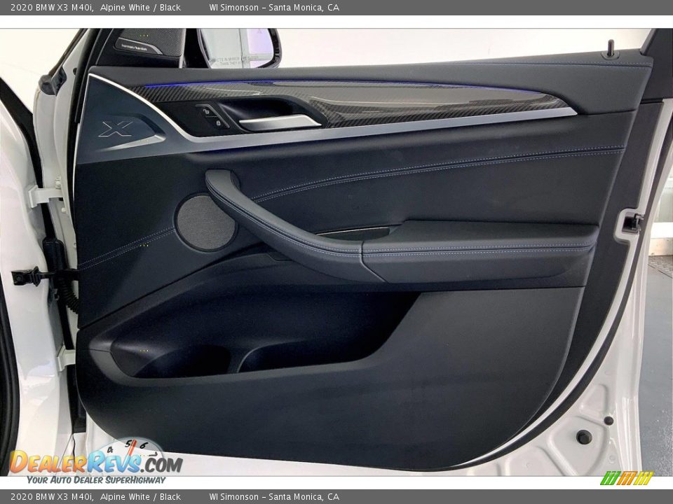 Door Panel of 2020 BMW X3 M40i Photo #27
