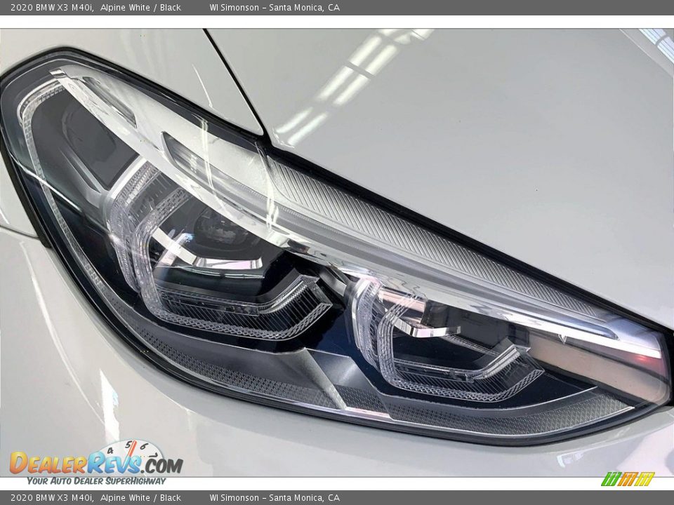2020 BMW X3 M40i Alpine White / Black Photo #28