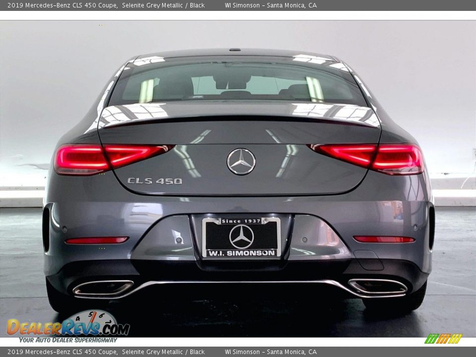 2019 Mercedes-Benz CLS 450 Coupe Selenite Grey Metallic / Black Photo #3