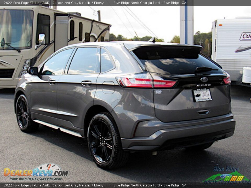 2022 Ford Edge ST-Line AWD Carbonized Gray Metallic / Ebony Photo #3