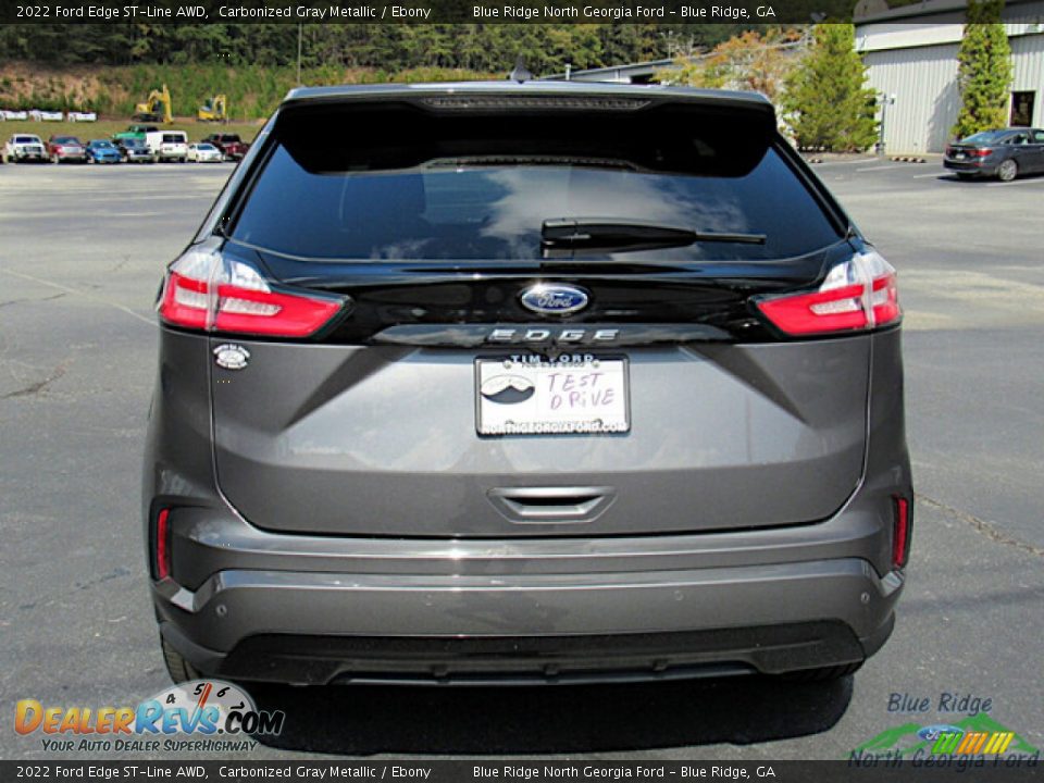 2022 Ford Edge ST-Line AWD Carbonized Gray Metallic / Ebony Photo #4