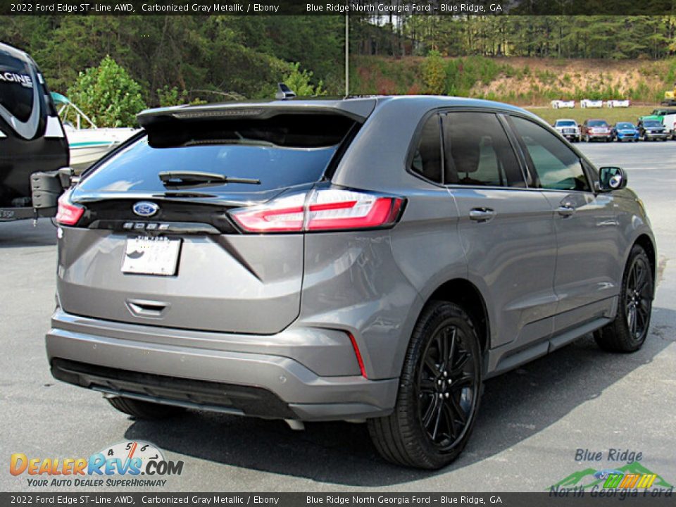 2022 Ford Edge ST-Line AWD Carbonized Gray Metallic / Ebony Photo #5