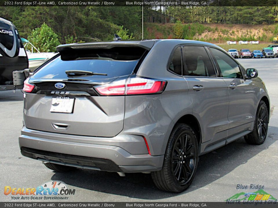 2022 Ford Edge ST-Line AWD Carbonized Gray Metallic / Ebony Photo #5