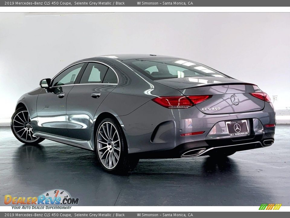 2019 Mercedes-Benz CLS 450 Coupe Selenite Grey Metallic / Black Photo #10