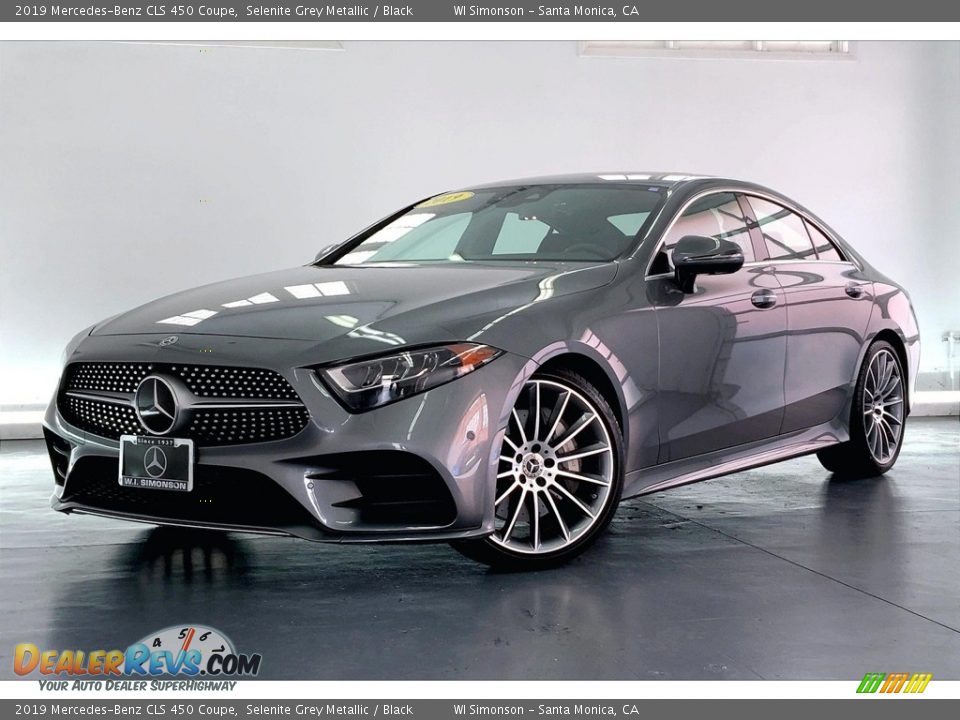 2019 Mercedes-Benz CLS 450 Coupe Selenite Grey Metallic / Black Photo #12