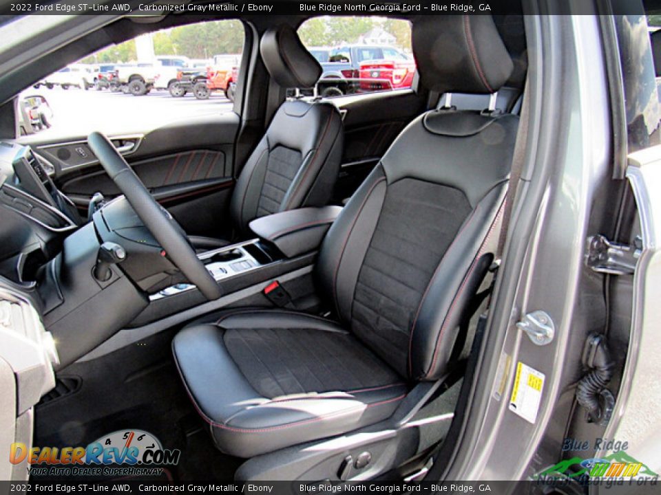 Front Seat of 2022 Ford Edge ST-Line AWD Photo #11