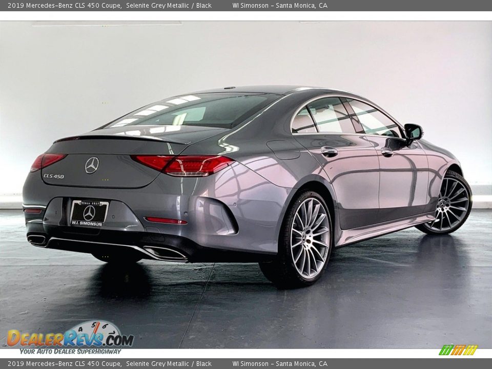 2019 Mercedes-Benz CLS 450 Coupe Selenite Grey Metallic / Black Photo #13