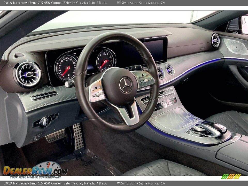 2019 Mercedes-Benz CLS 450 Coupe Selenite Grey Metallic / Black Photo #14