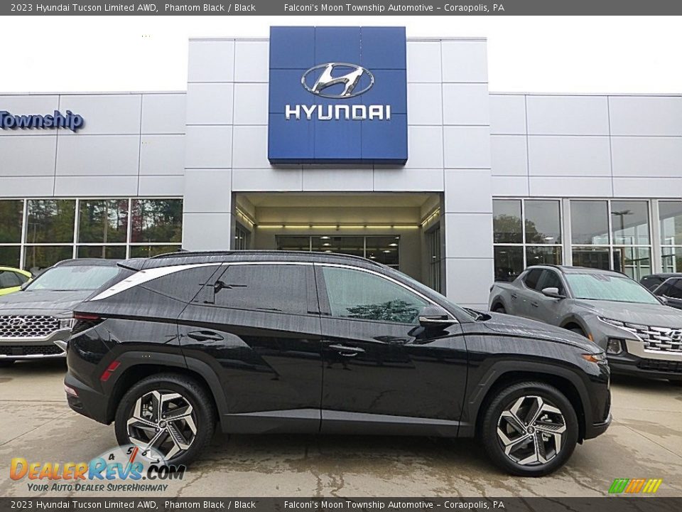 Phantom Black 2023 Hyundai Tucson Limited AWD Photo #1