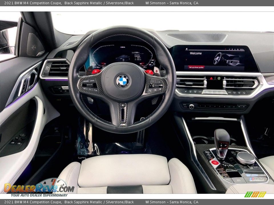 Dashboard of 2021 BMW M4 Competition Coupe Photo #4