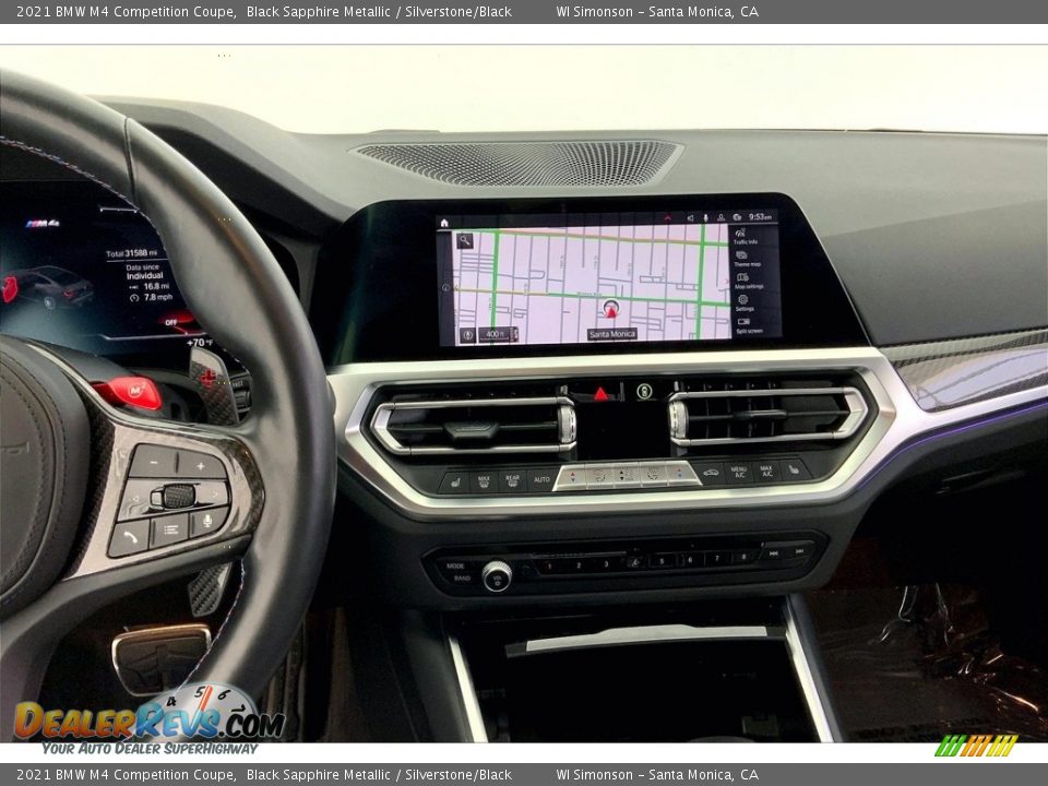 Dashboard of 2021 BMW M4 Competition Coupe Photo #5