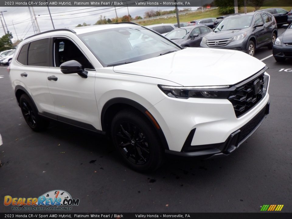 Front 3/4 View of 2023 Honda CR-V Sport AWD Hybrid Photo #6