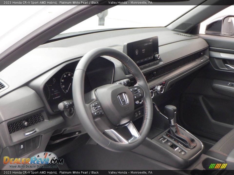Dashboard of 2023 Honda CR-V Sport AWD Hybrid Photo #12