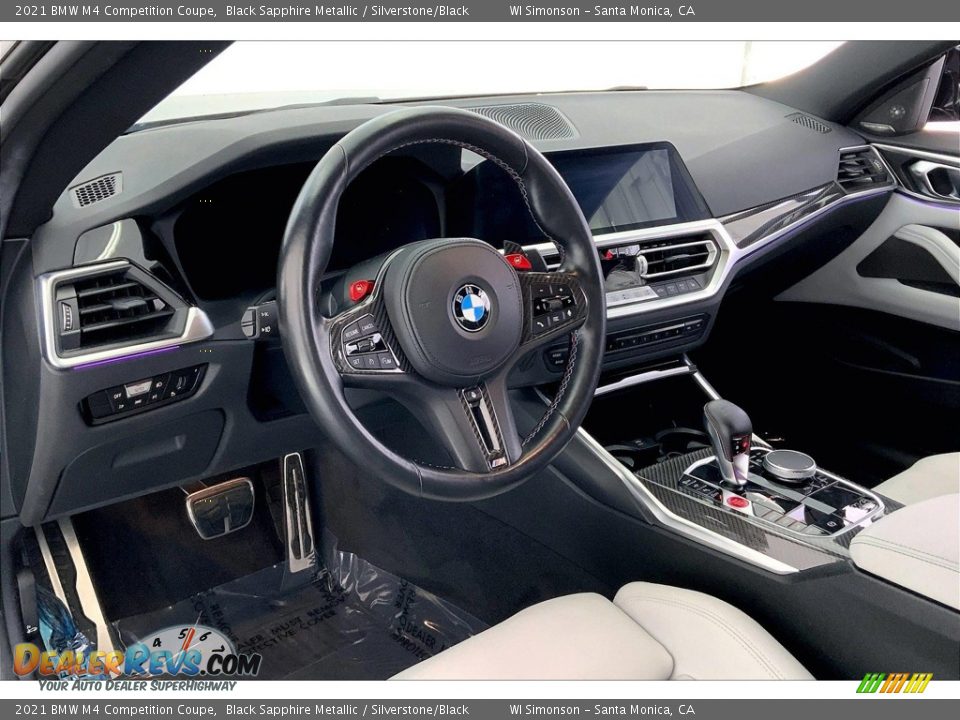 Dashboard of 2021 BMW M4 Competition Coupe Photo #14