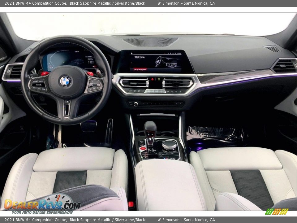 Front Seat of 2021 BMW M4 Competition Coupe Photo #15