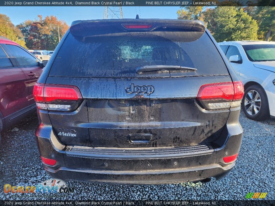 2020 Jeep Grand Cherokee Altitude 4x4 Diamond Black Crystal Pearl / Black Photo #4